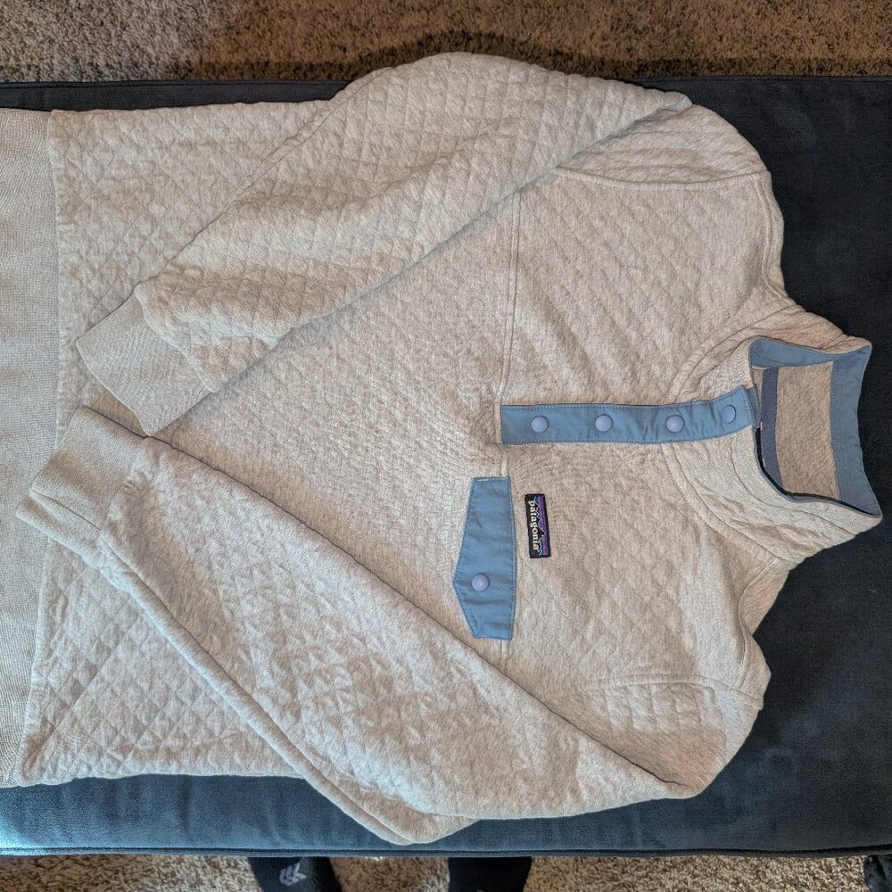 Patagonia Quilt Snap-T Pullover Organic Cotton - Size L